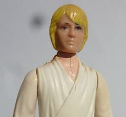 STAR WARS VINTAGE LUKE SKYWALKER FARMBOY PBP Spanish Loose Complete - NO COO