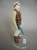 STAR WARS VINTAGE REBEL SOLDIER DARK BROWN PBP WHITE FACE IRIDISCENT PBP BLASTER