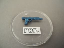 STAR WARS VINTAGE REBEL SOLDIER DARK BROWN PBP WHITE FACE IRIDISCENT PBP BLASTER