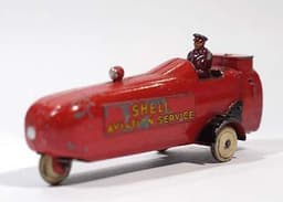 SUPER RARE Pre War Dinky Shell Aviation Service Refueling Vehicle.