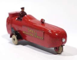 SUPER RARE Pre War Dinky Shell Aviation Service Refueling Vehicle.