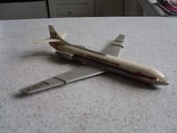 TEKNO CARAVELLE SE-210 SAS SCANDINAVIAN AIRLINES DENMARK DIE-CAST AIRCRAFT PLANE
