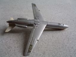 TEKNO CARAVELLE SE-210 SAS SCANDINAVIAN AIRLINES DENMARK DIE-CAST AIRCRAFT PLANE