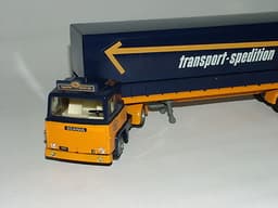 TEKNO MADE IN HOLLAND SCANIA LB 140 ASG TRANSPORT 1:50 DIECAST MODEL No.421 BOX
