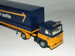 TEKNO MADE IN HOLLAND SCANIA LB 140 ASG TRANSPORT 1:50 DIECAST MODEL No.421 BOX