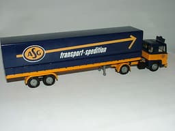 TEKNO MADE IN HOLLAND SCANIA LB 140 ASG TRANSPORT 1:50 DIECAST MODEL No.421 BOX