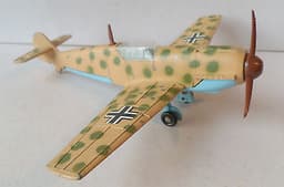 VINT. DINKY DIECAST No726 MESSERSCHMITT B.f.109E+PACKAGING-EXCELLENT CONDITION