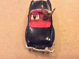 Vintage 1960\'s Triang Scalextric James Bond Mercedes 190sl With Figures