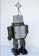 Vintage Alps Spaceman TV, Television Robot 1960\'s Spares/ Repairs