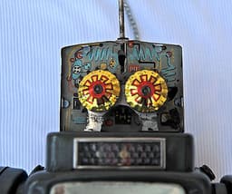 Vintage Alps Spaceman TV, Television Robot 1960\'s Spares/ Repairs