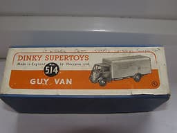 VINTAGE DIECAST METAL DINKY TOYS SUPERTOYS SERIES 514 SLUMBERLAND GUY VAN