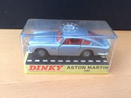 Vintage Dinky toys diecast car boxed Aston Martin DB5 no153 (1460)