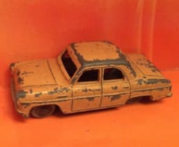 Vintage Dublo Dinky/Meccano Diecast Ford Prefect For Restoration