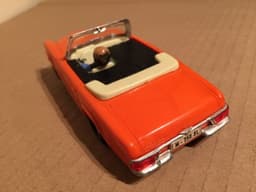 Vintage Exinmex Scalextric C33 Mercedes 250SL Orange / Naranja - Made In Mexico