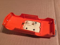 Vintage Exinmex Scalextric C33 Mercedes 250SL Orange / Naranja - Made In Mexico