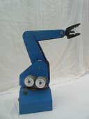 Vintage L.J Electronics large metal educational robot arm 1990 - Tara / Armdroid