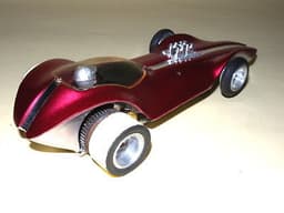 Vintage MPC Dean Jeffries Manta Ray 1/24 Dream Slot Car in Red - Excellent
