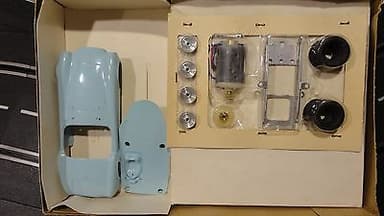 Vintage Original AMT Cobra Slot Car 1/25 1/24 Unbuilt with box from mid 60\'s