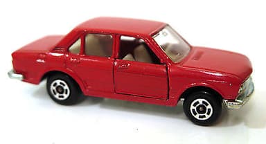 Vintage POLISTIL Fiat 132 GLS Diecast Red Car Model Italy RJ15 RJ  Politoys