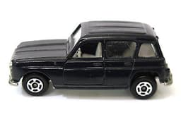 Vintage POLISTIL Renault 4 Diecast  Blue Car Model Italy RJ22 1970\'s Politoys