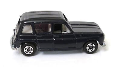Vintage POLISTIL Renault 4 Diecast Blue Car Model Italy RJ22 1970\'s Politoys
