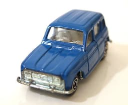 Vintage POLISTIL Renault 4 Diecast Car Model Italy RJ22 1970\'s Club 33 Politoys