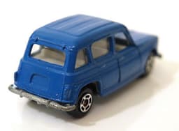 Vintage POLISTIL Renault 4 Diecast Car Model Italy RJ22 1970\'s Club 33 Politoys