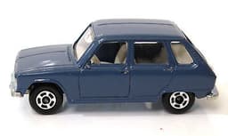 Vintage POLISTIL Renault 6L Diecast Car Model Italy RJ24 1970\'s Club 33 Politoys