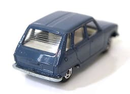 Vintage POLISTIL Renault 6L Diecast Car Model Italy RJ24 1970\'s Club 33 Politoys