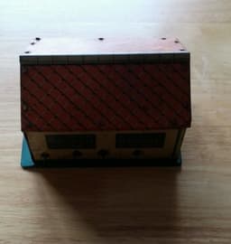 VINTAGE PRE WAR MECCANO DINKY TOYS No-45 TINPLATE GARAGE RARE !!!!!!
