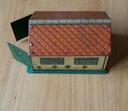 VINTAGE PRE WAR MECCANO DINKY TOYS No-45 TINPLATE GARAGE RARE !!!!!!