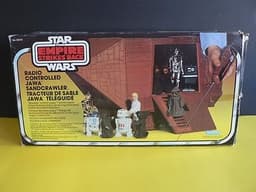 VINTAGE STAR WARS CANADIAN SANDCRAWLER BOXED ESB KENNER CANADA BILINGUAL FRENCH