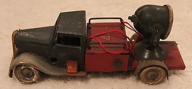 VINTAGE TRIANG MINIC 49ME PRE WAR SEARCHLIGHT LORRY truck meccano dinky