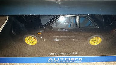 1/18 Autoart Subaru Impreza WRX STI 22B New Release BLACK 1500 pcs Worldwide