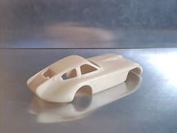 1:32 GMC SLOT CLASSIC BRISTOL 450 COUPE LE MANS 1954 RESINE BODY