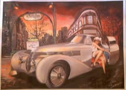 1:32 HOBBY SLOT HISPANO SUIZA XENIA DUBONNET HS-01 MINT/BOXED RESIN RTR