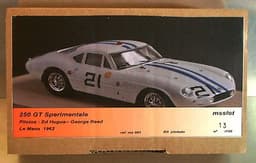 1:32 MS SLOT CLASSIC FERRARI 250 GT SPERIMENTALE LE MANS 1962 RESINE KIT