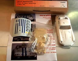 1:32 MS SLOT CLASSIC FERRARI 250 GT SPERIMENTALE LE MANS 1962 RESINE KIT