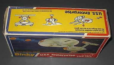 1976 Dinky Die Cast 358 Star Trek U.S.S. Enterprise