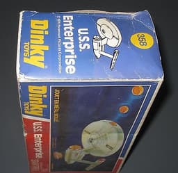 1976 Dinky Die Cast 358 Star Trek U.S.S. Enterprise