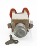 Atomic Robot Man. 1949. Japan. Rare Tin Vintage Toy Working Near mint Condition