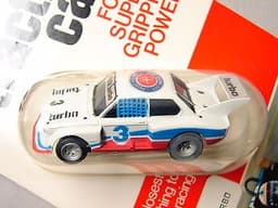 AURORA AFX - BMW 320 TURBO - HO SLOT CAR - MIP 1978