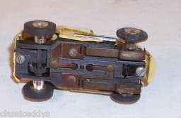 AURORA MODEL MOTORING THUNDER JET HOT ROD 1960s SLOT CAR IN YELLOW