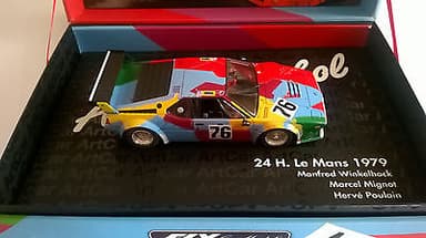BMW M1 Art Car Andy Warhol Fly 96071 E1301 24 Hrs Le Mans Slot Car 1:32