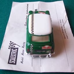 ¡¡¡BRAND NEW!!! SPANISH SCALEXTRIC EXIN "MINI - COOPER" GREEN (REF. 4045)
