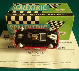 ¡¡¡BRAND NEW!!! SPANISH SCALEXTRIC EXIN "MINI - COOPER" RED (REF. C-45)