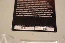 Corgi die-cast Smiths of Bury DAF 105 stepframe with Atkinson Borderer CC14109