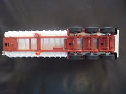 Corgi Diecast 1.50 Scale White & Red Trailer for use with Tekno or Corgi Cabs