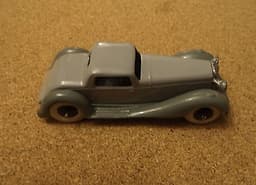 Dinky Pre-war Two-Tone Grey Version 36 Series Bentley 36b Stunning Model