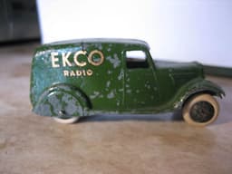 Dinky toy pre war EKCO RADIO delivery van